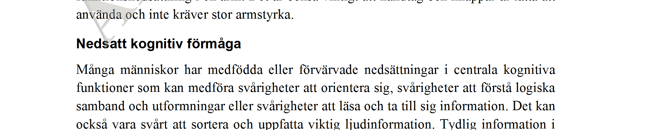 Riktlinjer för tillgänglighet i kollektivtrafiken i Uppsala län för personer med funktionsnedsättning Bilaga 118 2.