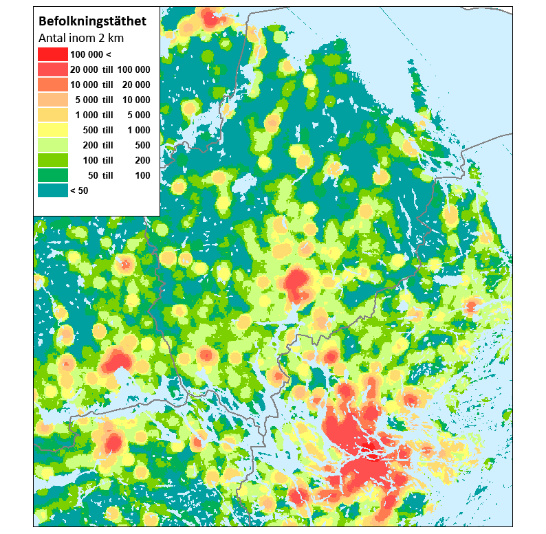 Bilaga 120 3 Regionen och omvärlden 3.1 Ett län med varierade förutsättningar Uppsala län har en stark storregional kärna i Uppsala stad med drygt 40 procent av länets totalt ca 350 000 invånare.