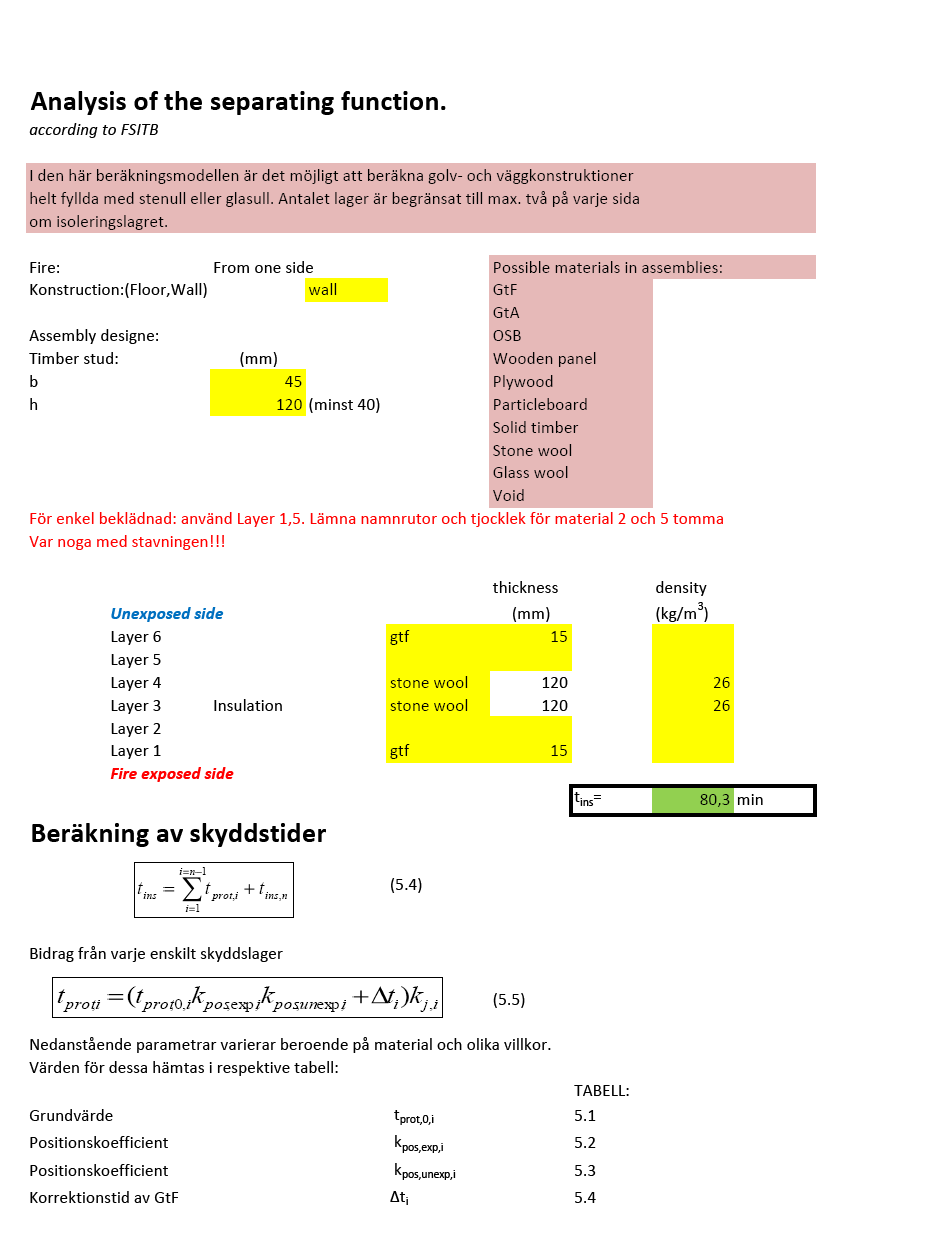 Bilaga 4 - Excel