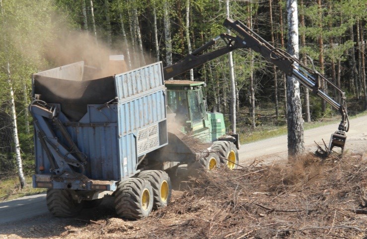 Kartläggning av olika sönderdelningsutrustning Material