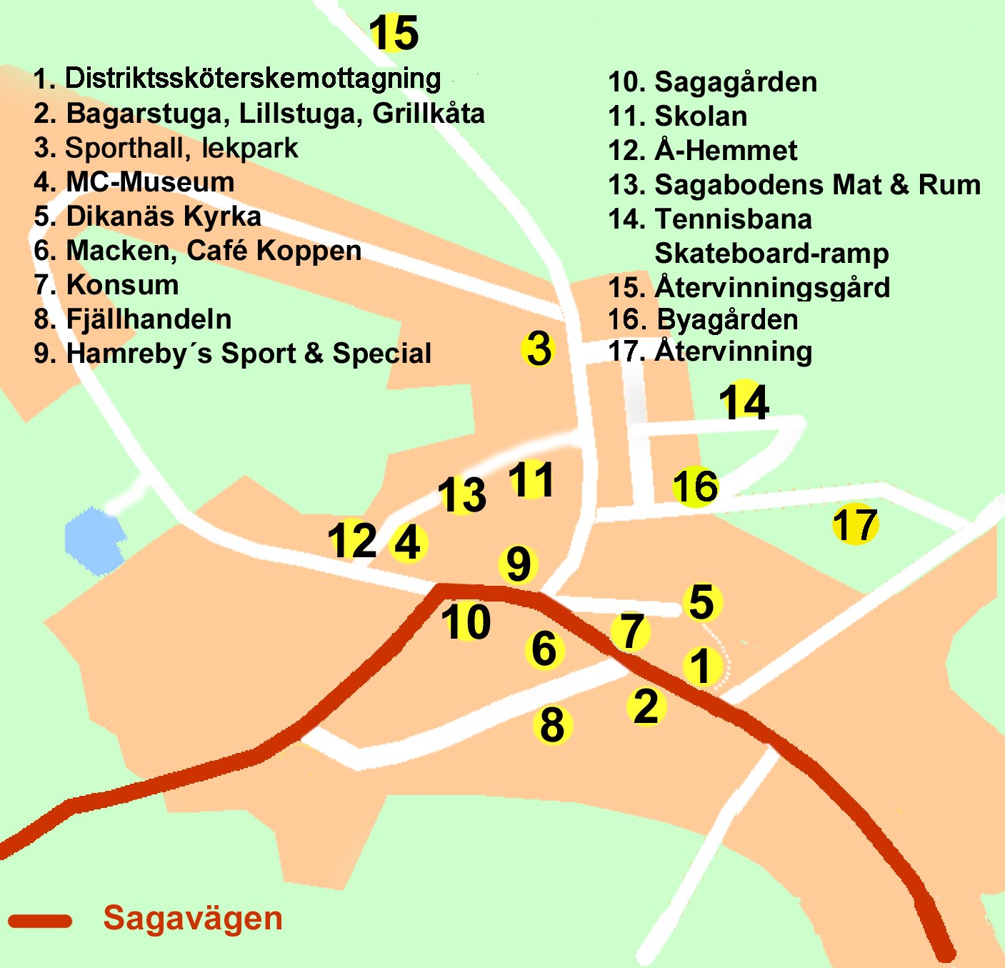 Välkommen till dikanäs - Den lilla byn i centrum av Vackra Vojmådalen - Nära fjällen, nära vattnet.