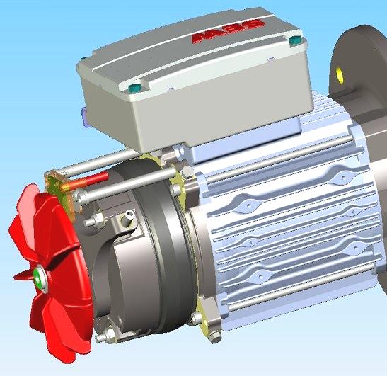 Integrerad motorgivare detaljer Givarmontage utan att motorn behöver bli längre HTL med 1, 2, 6, eller 24 pulser/motorvarv.