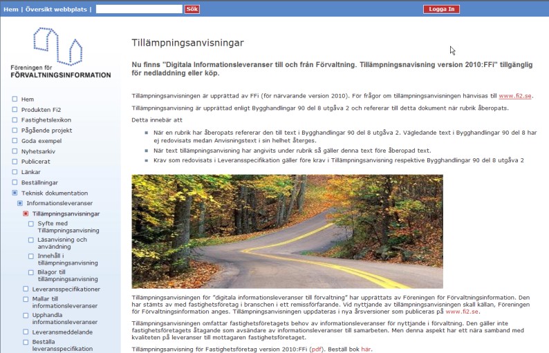 Utgivare av tillämpningsanvisning www.fi2.