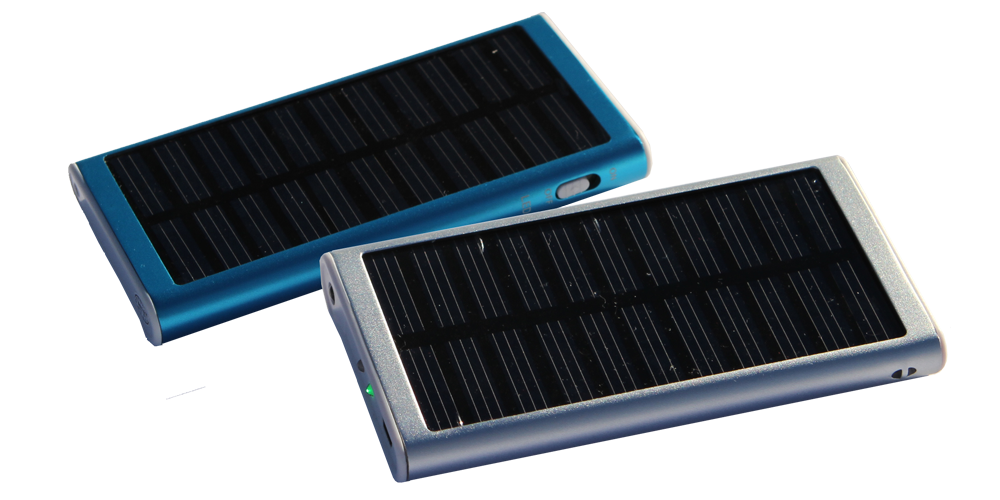 Produkt Vår solcellsladdare är kompatibel med mobiltelefoner, mp3, mp4, iphones, ipods, GPS och digitalkameror.