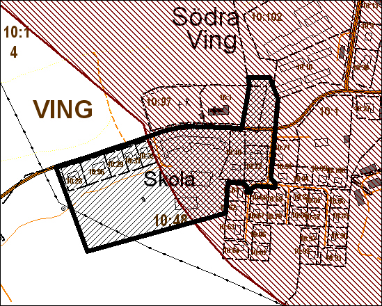 3 Gällande detaljplaner Inom området gäller detaljplaner antagna 16 sept 1970 samt 20 nov 1970. Riksintressen Planområdet ligger delvis inom riksintresse för kultur.