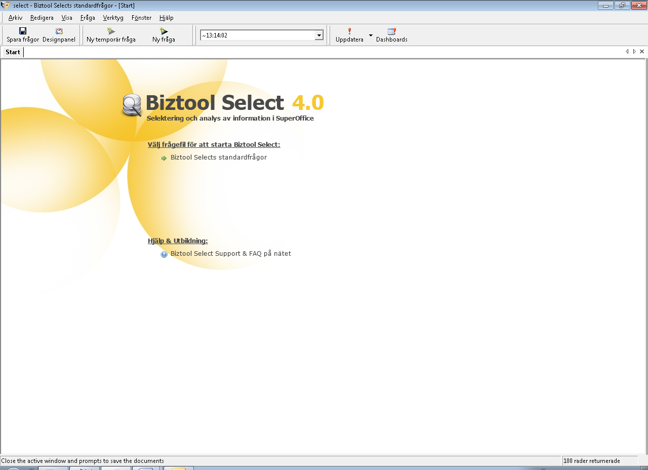 Biztool Select Design, Version 4.