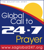 Vi riktar även våra tankar i Bönedygn 5-6 oktober 2013 Lördagen den 5 oktober börjar kårens bönedygn som en del i den globala 24/7 bönen. Vi börjar med ett bönemöte kl. 12.