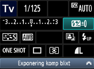 220) ISO-tal (s. 77) Exponeringsompensation för blixt (s. 102) Fäll upp inbyggd blixt Bildregistreringsvalitet (s. 74) Auto Lighting Optimizer (Auto ljusorrigering) (s. 107) Vitbalansvariation* (s.