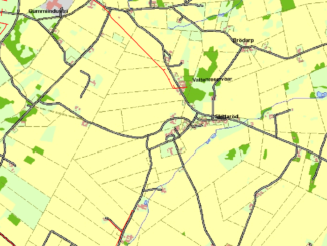 Slättaröd Område Slättaröd är en liten jordbruksby som ligger ca 2,5 km sydost om Torekov.