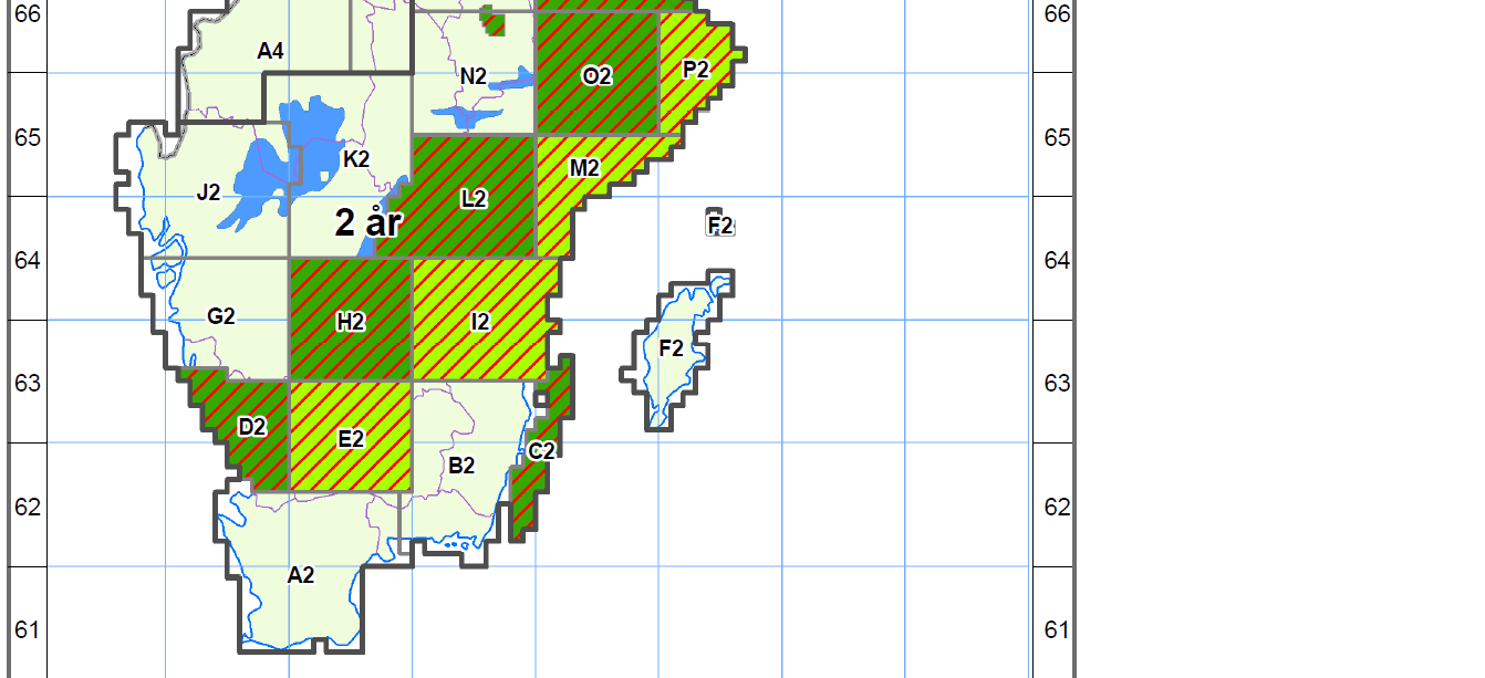 Preliminär flygfotoplan 2015 2, 4, 6 år, 50% av 2-års med 25 cm Förslag till ändringar: ersätta