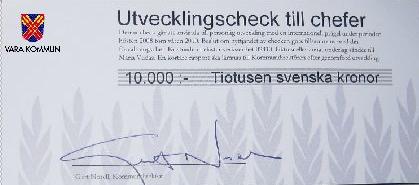 Exempel på ledarutvecklingsinsatser 2011-2014 Verksamhetsutvecklande lönesättning Föreläsningsserie kring olika