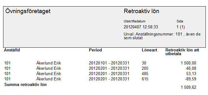 Ovanstående informationsruta visas för att göra dig uppmärksam på vilka formler programmet inte klarar av att genomföra beräkning på.