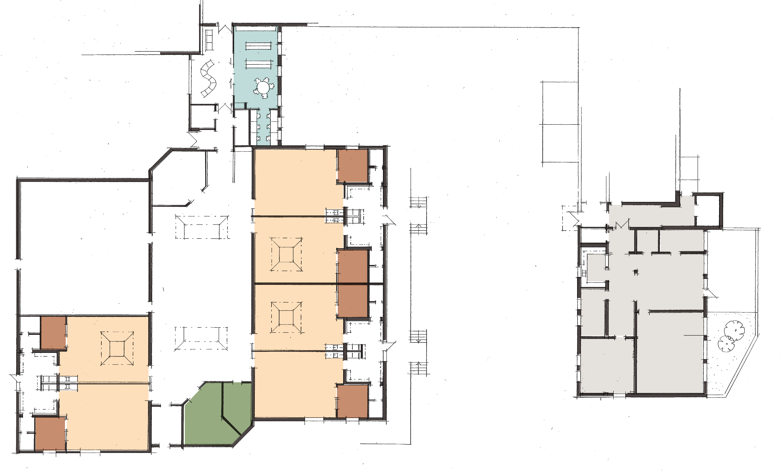 PLAN 1A - lågstadium, fritids SKALA 1:200/A3 BIBLIOTEK A Svenska som