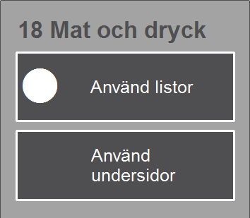 3.4.2 Kläder När man väljer Hår sker följade ändringar: Sida 15d hår läggs in. Skriv ut sidan 15d hår med Skriv ut-funktionen, se kapitel 3.9.1. När man väljer Sminka sker följande ändringar: Sida 15d sminka läggs in.