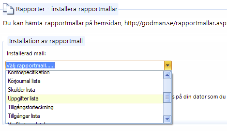 Konfiguration Kontoplaner Kontoplaner fungerar som förut, inga skillnader. Programinställningar Körjournal. Körersättning är satt som default 185 öre / km. Körjournal. Man kan välja om från och tillort skall föreslås.