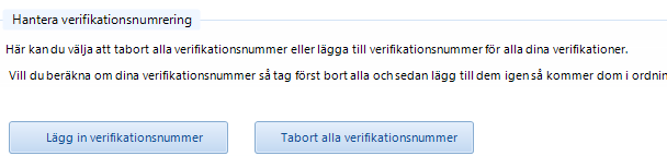 Markera den rad du vill bokföra och klicka på knappen Bokför. En ruta kommer upp där du kan ändra belopp och verifikatnummer. OBS!