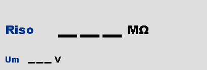 Metrel MI3152 side 70 Acceptera nya parametrar och gränsvärden och avsluta. 6.1.3 Singeltest startskärm Figur 6.