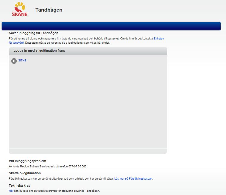 2 Logga in i För att logga in anger du följande address i din webbläsare: http://www.skane.