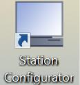 7. Gör nödvändiga definitioner i Station Configuration Editor klicka på