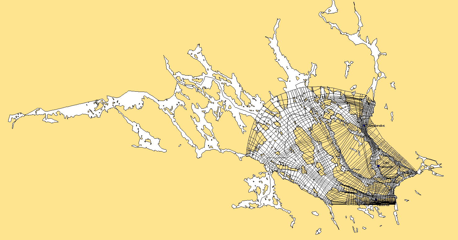 3.3 Sea Track Spridningsmodellen Sea Track är ett GIS-baserat verktyg för partikelspårning framtaget av SMHI.