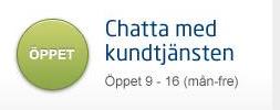 Visionutveckling 48 10 E-post och chatt I detta kapitel beskrivs hur inkommande chatt och e-post hanteras. 10.1 Chatt Ett sätt för kunder att kommunicera med agenten är via chatt.