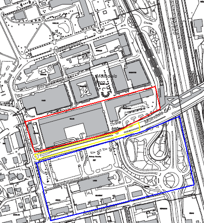 5.2 Plankarta Dessa två kartor visar de tydliga skillnader på hur centrumområdet ser ut idag (översta kartan) och så som stadsbyggnadskontoret har gett förslag på (nedre kartan).