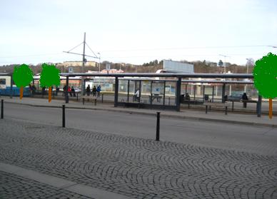 6.2.2.4 Bergmansgatan En gata som inte ingår i Mölndal stads planförslag är Bergmansgatan, den finns inte ens med i planområdet.