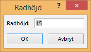 6.5 Kant Excel s Formatera Kanter funktion. Här kan man välja stil och färg på kanter till aktiva celler. 6.