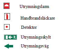 4.6 Bandcellsindelning Byggnaden saknar brandcellsindelning. 4.