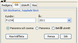 2.5 Redigera attribut/sök/utskrift/visa-formulär Fliken Redigera (endast för redigerare) fylls egenskaper för objektet i. Fliken har olika utseende beroende på vad man redigerar.