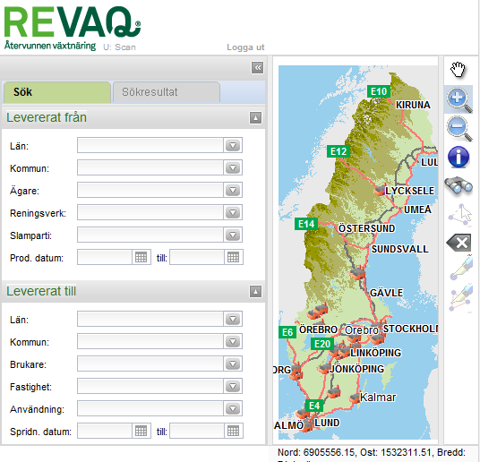 Introduktion till Revaq Portalen Behörigheter Revaq Portalen är funktionellt behörighetsstyrd utifrån användarens inloggning.