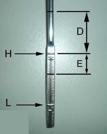 A MOTORNS LUTNING D (MINI-17) E (MINI-26 / 29) D (MINI-33) D (MINI-44) D (MINI-55) 4º 0 mm 0 mm 7.6 mm 3 mm 3 mm 8º 1.5 mm 2 mm 14 mm 6.3 mm 6.3 mm 12º 3 mm 4 mm 21.5 mm 8.7 mm 8.7 mm 16º 3.