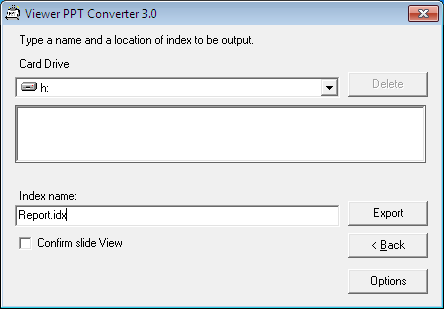 Konvertera PowerPoint-filer och spara dem på ett USB-minne 1. Sätt i USB-minnet i datorns USB-port. 4. Använda bildvisaren 2.