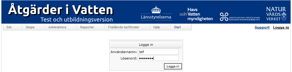 Inledning Denna manual är framtagen för att underlätta inmatning av den årlig sammanställning av länens fisketillsyn som inrapporteras till Havs- och vattenmyndigheten (HaV).