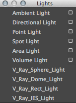 0. 3.2.8 Mental Ray Ljuskällor som fanns med och verkade i renderingen av den slutgiltiga bilden för Mental Ray var Area Lights och Mental Rays Image-Based Lighting.