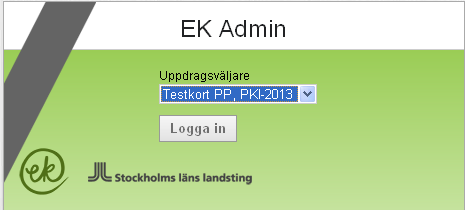 REV: 2014-07-02 16(75) 4.1.2.1 Med etjänstekort Om en person har flera personposter görs en kontroll av vilka personposter som denne kan logga in med.