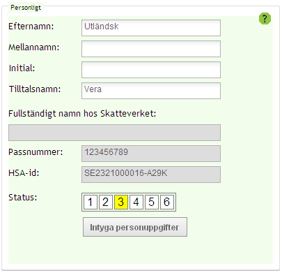 REV: 2014-07-02 47(75) snitt Skapa kopia av person 8.1.2 Skapa person med skyddade personuppgifter Person med skyddade personuppgifter skapas likadant som vanliga personposter via PA-synk eller manuell hantering.