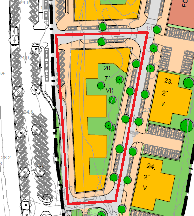 3 Tävlingens delområden För alla fyra delområden är kommunens målsättning att underlagsmaterialets möjligheter och ambitioner ska leda till tävlingsbidrag med byggnader, bostadslägenheter och