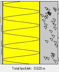 Bottenplatta Totalt U-värde: 0,129 W/m 2 K Tjocklek [cm] Densitet [kg/m 3 ] Värmekapacitet [kj/kgk] Värmeledningstal [W/mK] Isodrän 60 30 33 1,5 0,04 Betong normal RH 17,5 2300 0,8 1,7 Tak Totalt
