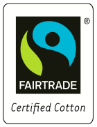 Stockholm, 2011:16)[Internet]. Bomull som är Fairtrade-certifierad innebär också att det är möjligt att spåra produktens väg från bomullsfältet till färdig produkt (ibid.). Figur 2:7 Fairtrade Cotton (Konsumentföreningen Stockholm, 2011:16)[Internet] 2.