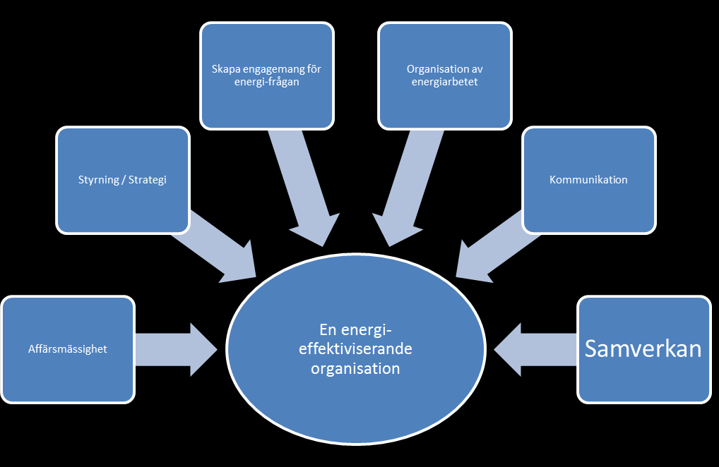 Organisationen Exempel: Affärsmässighet Vad innebär affärsmässighet i energieffektiviseringsarbetet?