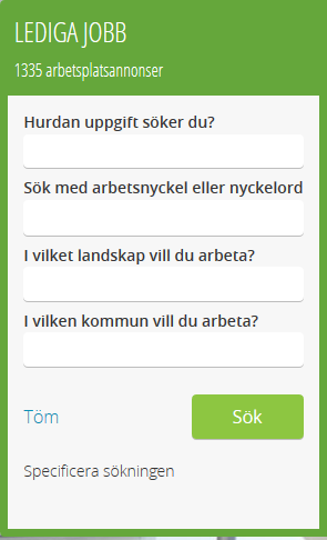 3. Sök sommarjobb Nu när förberedelserna äntligen är klara är det dags att söka sommarjobb. Arbeten -länken leder dig direkt till Kuntarekrys ingångssida.