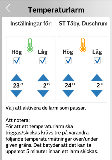 Pushnotiser Här hittar du de tidigare utskickade pushnotiserna samt de olika inställningarna för hur du vill ta emot pushnotiser.