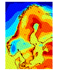 SMHI Hydrologiska effektstudier Strålningsdrivning Global klimatmodell Regional klimatmodell Regionala