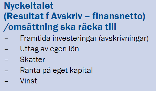 LÅNGSIKTIG LÖNSAMHET 2011-2015 Lönsamheten i växtodlings-och grisköttsföretagen svagt uppåt mellan 2014 och 2015 Nötköttsföretagen uppåt med drygt fem procentenhet