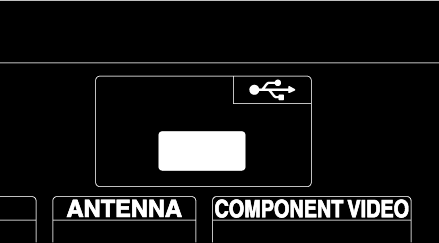 3. Tryck ENTER. Listan över mappar och filer på USB-enheten visas. För att öppna en mapp används markören för att välja den.