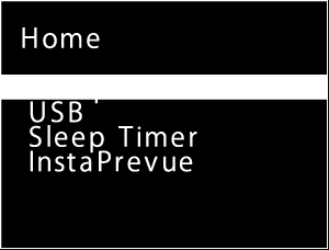 5. Anslut USB-lagringsenheten till enhetens USB-port. Om du ansluter en USB-hårddisk till USB-porten på enheten rekommenderar vi att du använder dess nätadapter för att strömförsörja den.