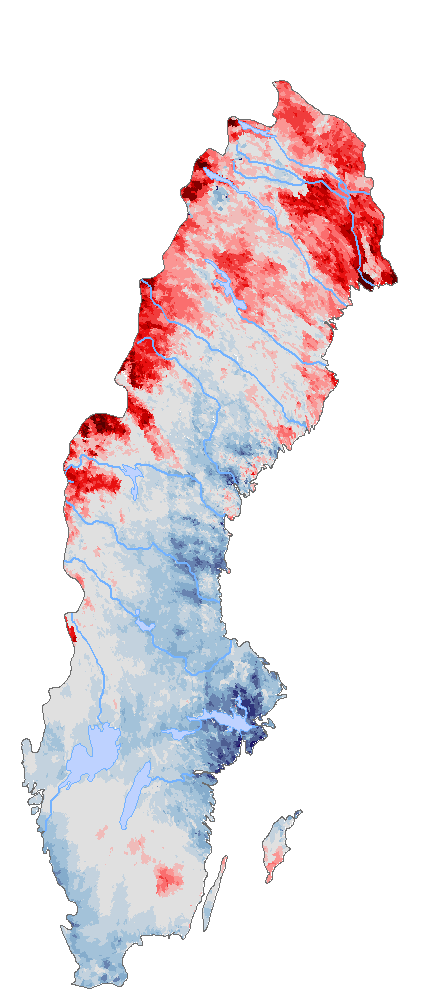 S-HYPE HBV-Sverige 2021-2050 RCP8.