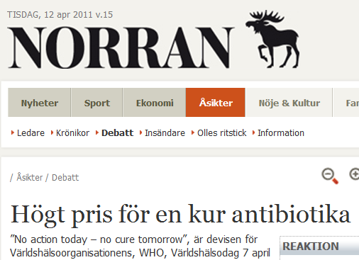 Antibiotikaresistenta