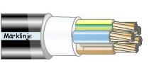 23 Kablar Livsmedelsgodkänd dricksvatten kabel På hel trumma 500 m Mått (mm²) rt.nr.